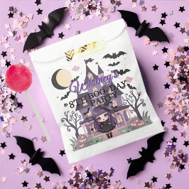 女不気味子パープル誕生日パーティー フェイバーバッグ