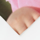 女与えの子は正しい靴 フリースブランケット (角)