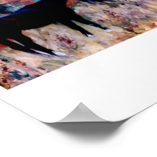 女中が来る ポスター (角)