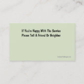 女中の名刺 名刺 (裏面)