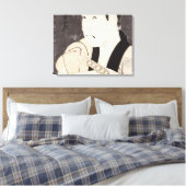 女中の市川大目津 キャンバスプリント (インサイチュ (寝室))