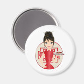 女中国の性 マグネット (正面/裏面)