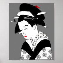 女中国の芸者伝統的
