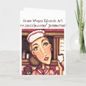 女主人のサンキューカード サンキューカード (裏面)