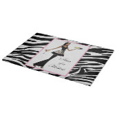 「女主人の顔」 カッティングボード (角)