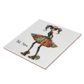 女予測できなお洒落 – あなたよ。 タイル (側面)