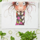 女予測できなの子オ本当にキッチンタオル キッチンタオル (折り畳み)