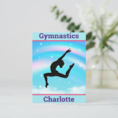 女体操うるうレインボークラウド ポストカード (スタンド正面)