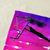 女体操イベントビーチタオル ビーチタオル (インサイチュ)