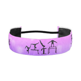 女体操イベントヘッドバンドと彼女の名前！ アスレチックヘッドバンド