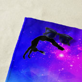 女体操イベント抽象芸術ビーチタオル ビーチタオル (インサイチュ)