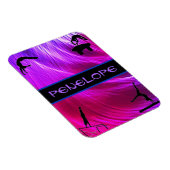 女体操イベント抽象芸術 マグネット (右側)