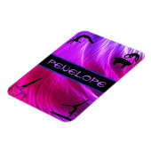 女体操イベント抽象芸術 マグネット (左側)