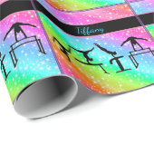 女体操イベント カラフル ラッピングペーパー (ロールコーナー)