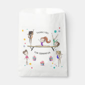 女体操カップケーキ&バルーンバースデーパーティー フェイバーバッグ (正面)