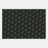 女体操クリスマスツリー ラッピングペーパーシート (正面3)