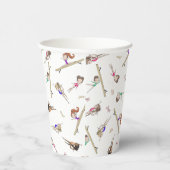 女体操バースデーパーティー 紙コップ (右)