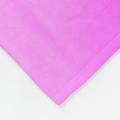 女体操パープルスワールパーソナライズされた フリースブランケット (角)