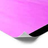 女体操パープルスワールパーソナライズされた ポスター (角)