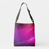 女体操ピンク&パープルバランスビーム クロスボディバッグ (裏面)