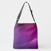 女体操ピンク&パープルバランスビーム クロスボディバッグ (裏面)