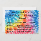 女体操レインボーバースデーパーティー (裏面)