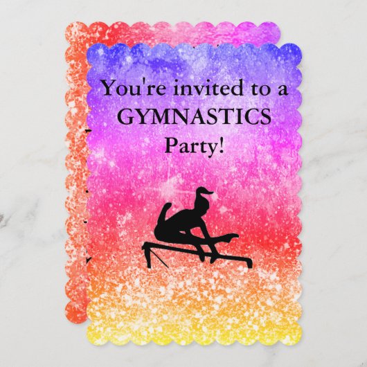 女体操レインボーバースデーパーティー (正面/裏面)