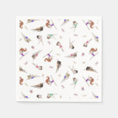 女体操白生誕生会 スタンダードカクテルナプキン (正面)