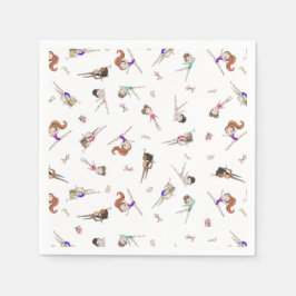 女体操白生誕生会 スタンダードカクテルナプキン