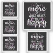 女体操 – ハッやる気を起こさせるピー引用文 シール (正面)