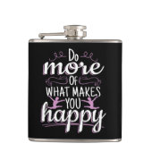 女体操 – ハッやる気を起こさせるピー引用文 フラスク (正面)