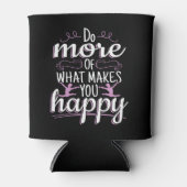 女体操 – ハッやる気を起こさせるピー引用文 缶クーラー (正面)