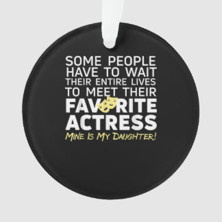 女優お気に入りののマインは娘のママパパ オーナメント