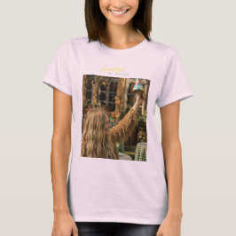 女優とエルドリッジ湖のTシャツ Tシャツ