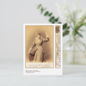 女優デイム・エレン・テリー ポストカード (スタンド正面)