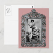 女優フランスの ポストカード (正面/裏面)