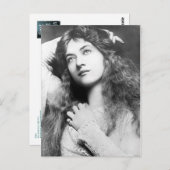 女優マウデフェア ポストカード (正面/裏面)