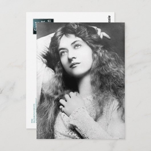 女優マウデフェア ポストカード (正面/裏面)