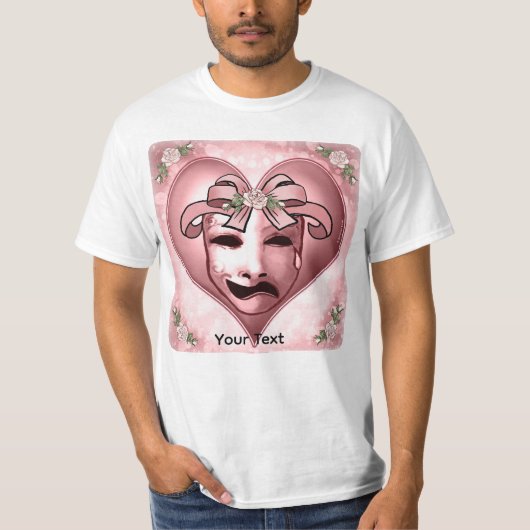 女優マスクTシャツ Tシャツ (正面)