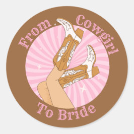 女児から花嫁へのバチェロレッテ スタイリッシュ ラウンドシール