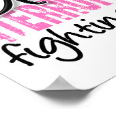 女児が2回乳がん中断 ポスター (角)