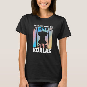 女児用コアラ愛好家のためのコアラ熊の衣装 Tシャツ