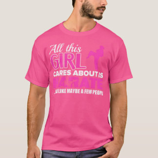 女児空手 – This Girl 気に Abo  Tシャツ