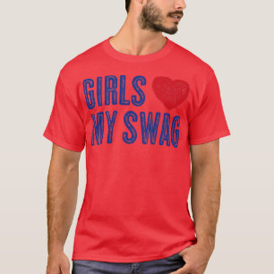女動揺しての子は私のスワッグを愛する Tシャツ