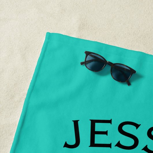 女友週末度假カスタム旅行先 ビーチタオル (インサイチュ)