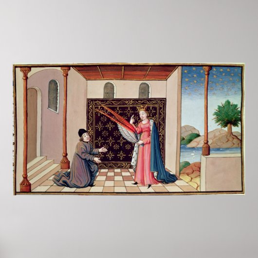 女哲学はボエティウスの翼を申し出る ポスター (正面)