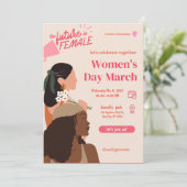 女国際的の日のグリーティングカード シーズンカード (スタンド正面)