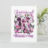 女国際的の日フローラ 招待状 (スタンド正面)