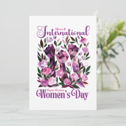 女国際的の日フローラ 招待状 (スタンド正面)