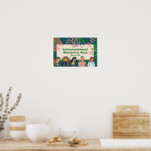 女国際的の日3月8日フローラ小 ポスター (キッチン)